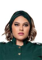 Touca Turbante Feminina Eva Verde Musgo Touca Turbante Feminina Eva Verde Musgo