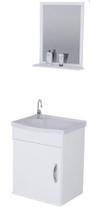 Toucador de banheiro siena branco 39cm rorato