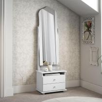 Toucador Espelho Gavetas Estiva Branco