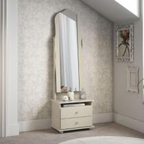 Toucador Espelho Gavetas Estiva Off White Toucador Espelho Gavetas Estiva Off White