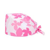Toucas De Algodão Femininas Com Estampa Floral, Elásticas E Absorventes De Suor Para Trabalho Em Pet Toucas De Algodão Femininas Com Estampa Floral, Elásticas E Absorventes De Suor Para Trabalho Em Pet