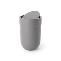 Touch - lixeira com tampa basculante cinza