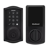 Touchpad sem chave Lock Kwikset SmartCode 270 Deadbolt Matte Black Touchpad sem chave Lock Kwikset SmartCode 270 Deadbolt Matte Black