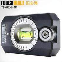 TOUGHBUILT TB-H2-L-4R 360 graus Graus de bolso nível magnético acessórios de ferramenta duráveis
