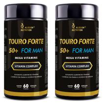 Touro Forte 50+ For Man Mega Vitamins 2x60cápsulas Licopeno Boro Manganes - Alisson Nutrition