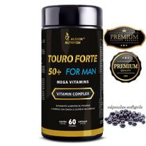 Touro Forte 50+ For Man Mega Vitamins 60cápsulas Licopeno Boro Manganes - Alisson Nutrition