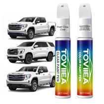 Toviiea Kit de Tinta para Retoque de Carro Branco Summit 2x12ml