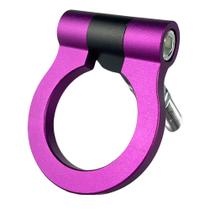 Tow Hook Engate Reboque Carro Camionete Universal Roxo