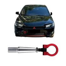 Tow Hook Esportivo Engate Reboque Japons Lancer Evo Vermelho