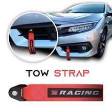 Tow Strap Hook Cinta Reboque Engate Parafusado - Vermelho - P2 ACESSÓRIOS