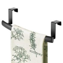 Towel Bar Storage MDesign Spira Collection for Kitchen Black