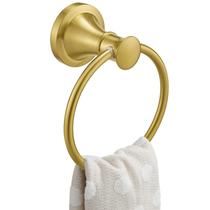 Towel Ring BeSy Brushed Gold Suporte de toalha de banho