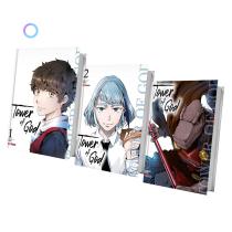 Tower of God Mangá Vol. 1 ao 3 KIT - Novo Lacrado e Colorido