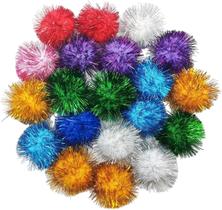 Toy Ball BallHull Flash de 2 polegadas e 40 unidades em cores variadas para gatos Toy Ball BallHull Flash de 2 polegadas e 40 unidades em cores variadas para gatos