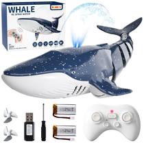 Toy Bennol de controle remoto Whale Shark Toy Bennol 1:18 para crianças