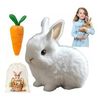 Toy Bunny Bunby Interactive Jumping Twitching Shaking Ears