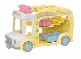 Toy Bus Sylvanian Families The Bus Rainbow Sun 5744 Toy Bus Sylvanian Families The Bus Rainbow Sun 5744