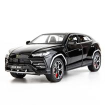 Toy Car BDTCTK 1:24 Lambo Urus Diecast com luz e som preto Toy Car BDTCTK 1:24 Lambo Urus Diecast com luz e som preto