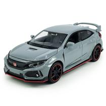 Toy Car Civic Type R Hatchback 2017 1/32 Diecast para crianças