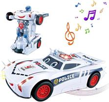 Toy Car Electric Universal Deformation Police 2024 Kids Toy Car Electric Universal Deformation Police 2024 Kids