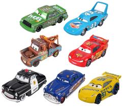 Toy Car Flmenunu, 7 peças de liga metálica fundida sob pressão, escala 1:55