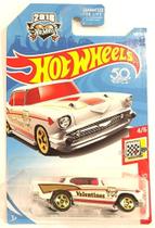 Toy Car Hot Wheels 2018 50º aniversário Holiday Racers '57 Chevy