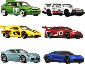 Toy Car Hot Wheels Car Culture Premium, pacote com 6 unidades, escala 1:64 Toy Car Hot Wheels Car Culture Premium, pacote com 6 unidades, escala 1:64