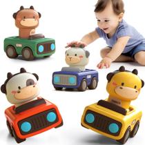 Toy Car iPlay iLearn Press and Go para crianças de 1 a 3 anos