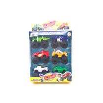 Toy Car Monster Machines Blaze Miracle 6 unidades para crianças