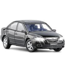 Toy Car Qian Black 1:32 Mazda 6 em liga fundida com som e luz Toy Car Qian Black 1:32 Mazda 6 em liga fundida com som e luz