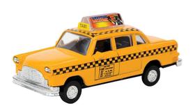 Toy Car Schylling NYC Taxi Yellow com ação de pullback 11,4 cm Toy Car Schylling NYC Taxi Yellow com ação de pullback 11,4 cm