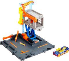 Toy Car Track Set Hot Wheels City Downtown Repair Station Toy Car Track Set Hot Wheels City Downtown Repair Station