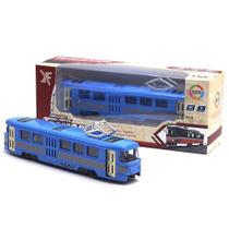 Toy Car Train Tram Diecast Music Developmental Kids Blue Toy Car Train Tram Diecast Music Developmental Kids Blue