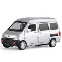 Toy Car Wuling Sunshine Van em liga leve em escala 1:32 com luzes e som