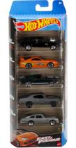 Toy Cars Hot Wheels, pacote com 5 unidades, Fast & Furious, escala 1:64