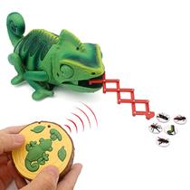 Toy Chameleon de controle remoto Tipmant RC para crianças de 6 anos ou mais
