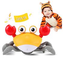 Toy Crawling Crab Control Future para bebês Tummy Time 0-12m Toy Crawling Crab Control Future para bebês Tummy Time 0-12m