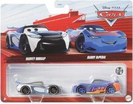 Toy Disney Cars Diecast, pacote com 2 pilotos de última geração Toy Disney Cars Diecast, pacote com 2 pilotos de última geração