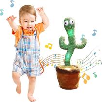 Toy eletrônico Shake Cactus Sing Dance Talk Record Learn