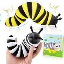 Toy Fidget Slug Cevioce Sensory para crianças e adultos, 2 unidades