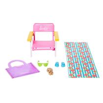 Toy Figure Playset Conjunto de acessórios de praia da Barbie
