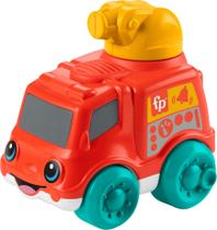 Toy Fisher-Price Chime & Ride Fire Truck Push-Along por mais de 6 meses Toy Fisher-Price Chime & Ride Fire Truck Push-Along por mais de 6 meses