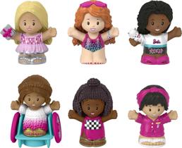 Toy Fisher-Price Little People Barbie 6 bonecos para mais de 18 meses