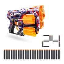 Toy Foam Blaster XShot Skins Dread com 24 dardos Malice Skin