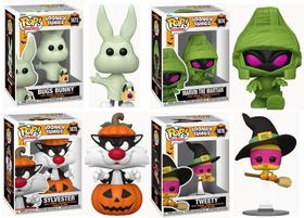 Toy Funko Looney Tunes Halloween Pop! Conjunto completo de 4