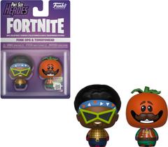 Toy Funko Pint Size Heroes Fortnite Funk Ops e Tomatohead 2