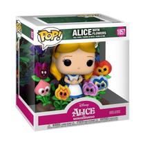 Toy Funko POP Deluxe Alice no País das Maravilhas 70º - Alice com flores