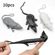 Toy Funny Tricky Joke Fake Lifelike Mouse modelo 10 unidades
