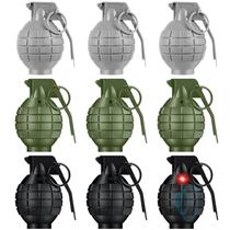 Toy Grenades Sratte, 9 unidades com som e luz de flash, 8x6 cm