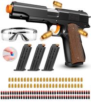 Toy Gun LBDREXZ Shell Ejecting com balas macias para crianças com mais de 8 anos Toy Gun LBDREXZ Shell Ejecting com balas macias para crianças com mais de 8 anos